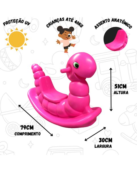 Gangorra Minhoca Infantil (outra foto)