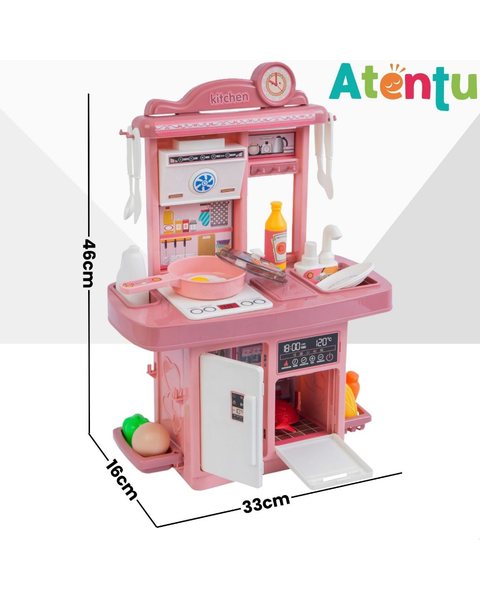 Kit Cozinha Infantil com Forno, Pia e Geladeira (outra foto)