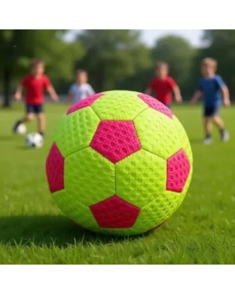 Mini Bola de Futebol Infantil Costurada N2