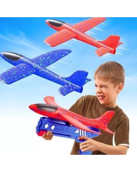 Avião Planador com Lançador Catapulta