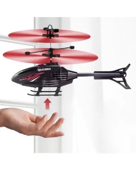 Mini Helicóptero com Luz e Sensor