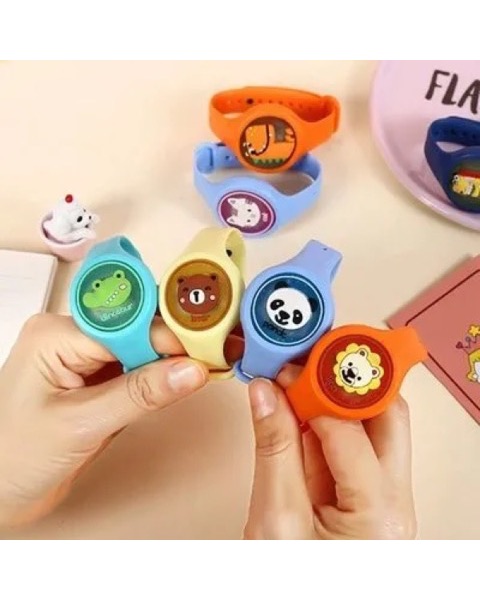 Pulseira Repelente Infantil Anti Mosquito com LED
