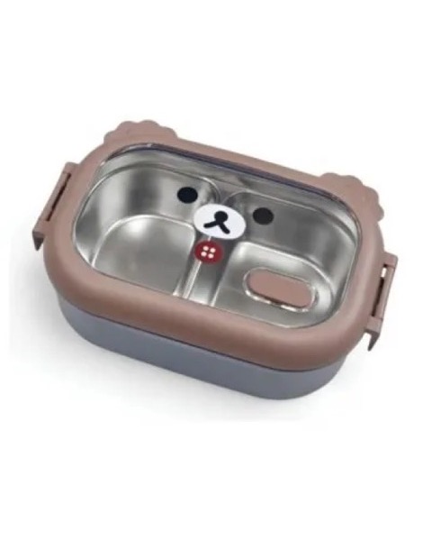 Marmita Térmica Inox 950 ml com 2 Compartimentos (outra foto)