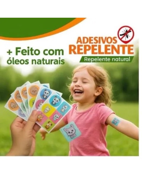 Adesivos Repelentes de Mosquito Kit com 36 (outra foto)