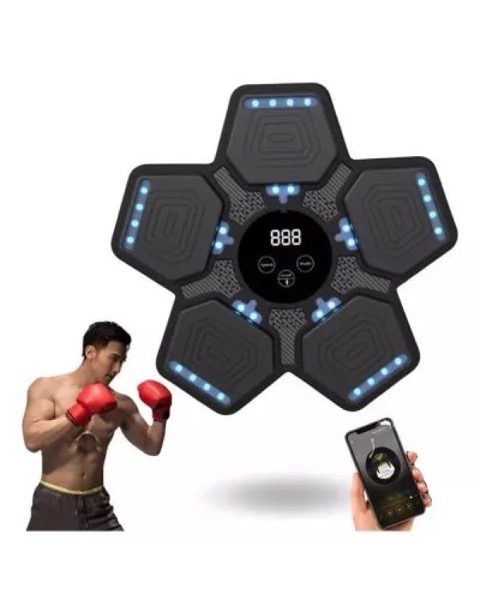 Máquina de Boxe Musical Eletrônica de Parede