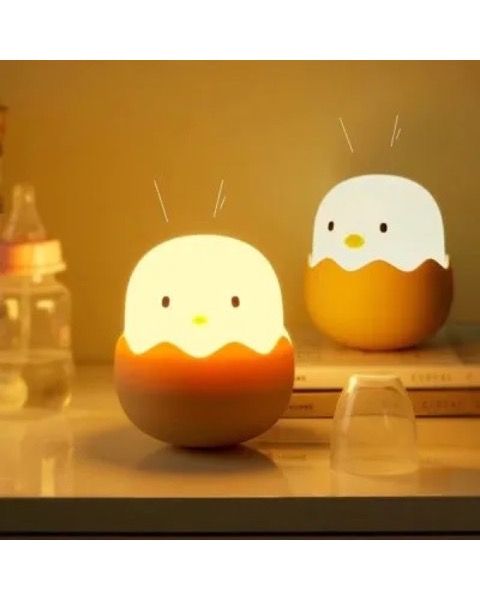 Luminária Infantil Casca de Ovo de Silicone