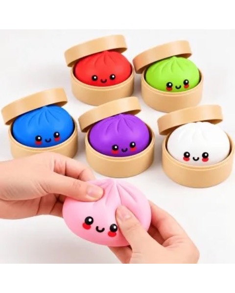 Squishy Antiestresse Formato de Pãozinho