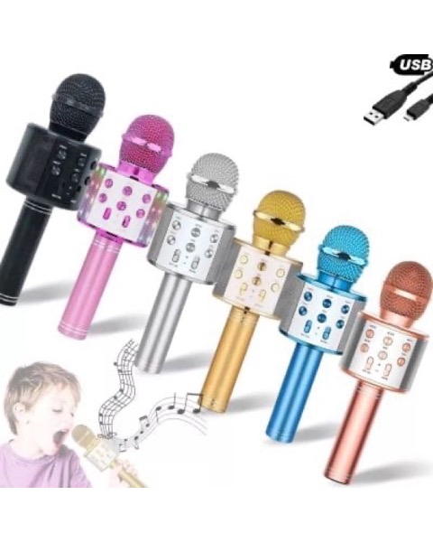 Microfone Karaokê Infantil Sem Fio Bluetooth (outra foto)